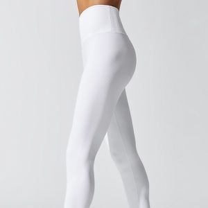 Ribbed Regular Rise 7/8 Legging
